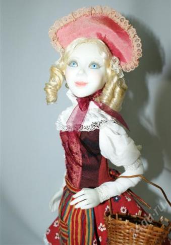 Кукла Красная шапочка. Автор Вера Баранова