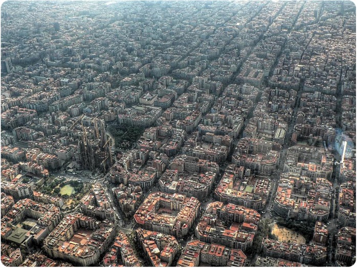 Центр Барселоны. Район Эшампле